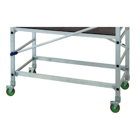 Trabattello alluminio altezza lavoro 7 Mt. Mod. Alto620