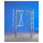 Trabattello alluminio Roller modulo A+B Altezza L. 4.50 mt.