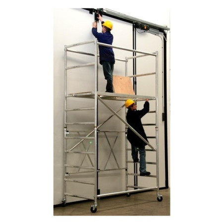 Trabattello alluminio Roller L modulo A+B Altezza L. 4.40 mt.