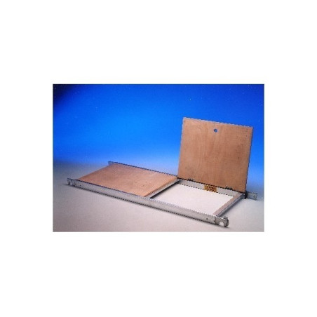 Trabattello in alluminio Roller L, moduli A + B, altezza lavoro 4,40 metri.